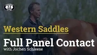 Western Saddle, Full Panel Contact by Schleese Saddlery