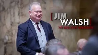 Rep. Jim Walsh talks about jobs and rural economic development at Port of Grays Harbor