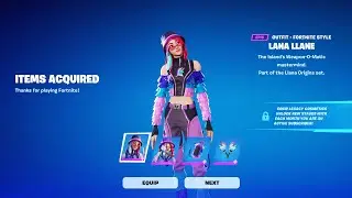 *NEW* Fortnite February 2024 Crew Pack Lana LLane & Legacy Style Showcase!
