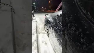 Driving a brz in a winter storm 6 hr North of Toronto #shorts #brz #winter #canada #explore