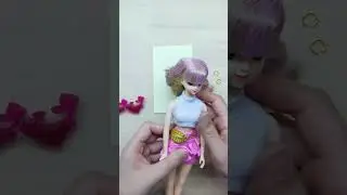 Dressing my Takara Tomy Jenny Doll #doll #anime #cute #figure #diy #barbie #takaratomy  #sailormoon