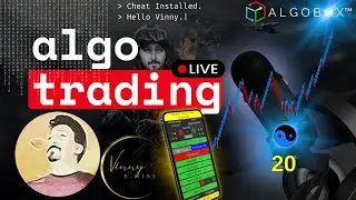 🔴 Live Algorithmic Trading on NQ Futures &ndash; Real Time with AlgoBox