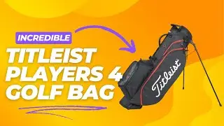 One Of The Best Golf Bags - Titleist Players 4 Golf Bag #golf #golflife #titleist