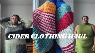 is cider worth it? 🤔 first cider plus size try on haul