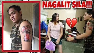 TATTOO PRANK ON MY MOM AND GF!!!