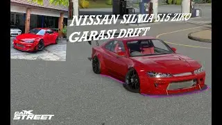 Nissan Silvia S15 2JZ Rocket Bunny Ziko Garasi Drift | CarX Street v 0.8.2 Android/Ios