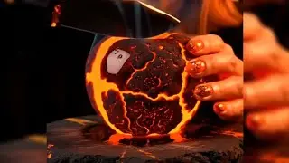 Soothing ASMR &ndash; Slicing a Glass Fruit with Cinematic Visuals