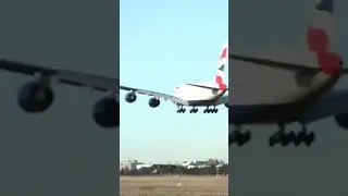 British Airways A380 at Washington Dulles (KIAD)