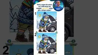 Tem 3 diferen&ccedil;as escondidas esperando seu olhar atento.⏱️Topa o teste? quantas achou em menos de18s!