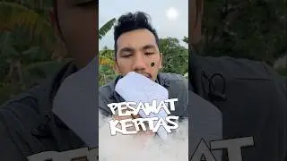 Buat pesawat ✈️ dari kertas 📃