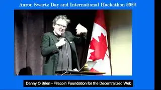 Danny O&rsquo;Brien - Aaron Swartz Day 2022