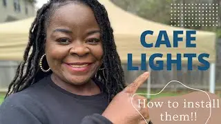How to Install Cafe Lights on your Tent| How to Install LED Cafe Lights on a Tent