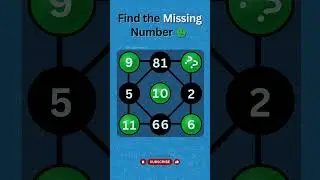 Number Hunt: Find the Missing Piece! #NumberHunt #PuzzleSolving #logicgames