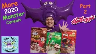 Part 2: 2020 Monster Cereals: Kellogg's with Spooky Marshmallows