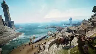 【黑色沙漠♫音樂】#17艾裴莉雅港｜Black Desert OST BGM soundtrack ♫   Epheria Port #17