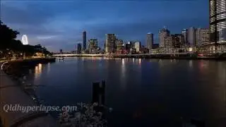 Brisbane time lapse - South Bank Parklands