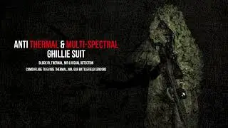 Multi-spectral anti-thermal ghillie suit