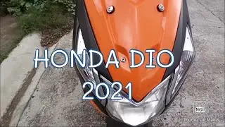 Honda Dio 2021 Vibrant Orange Walk Around