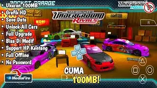 Game Need For Speed Underground Rivals Di PPSSPP Android Terbaru Full Offline | Unlock All Cars