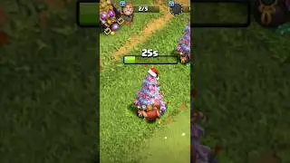 OMG! What will happen if we remove Christmas Tree || #coc #shorts #strategy #clashofclans #games