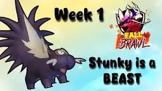 Stunky is a goated LC mon! | UNPL FALL BRAWL W1 | POK&Eacute;MON DRAFT LEAGUE