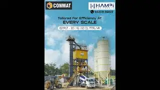 CONMAT Batching Plant &ndash; Engineered for Every Scale!