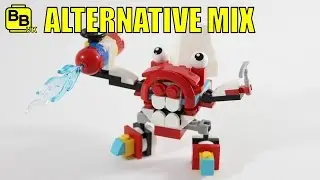 LEGO MIXELS SERIES 8 SPLASHO & TUTH ALTERNATIVE MIX BLASTO