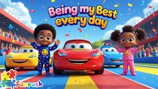 Jojo and Naya Learns to be their BEST Everyday | Learning Songs | Funrush Nursery Rhymes & Kids Song