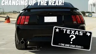 Installing Cobra Trunk & Spoiler on the 2004 Mustang GT!