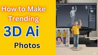 Trending Viral 3D on Social Media | Ai Photo Editing Google |How to make Gemini Viral Photo Editing 