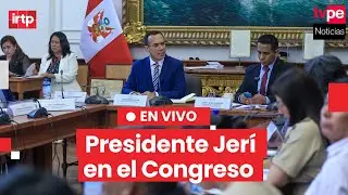 Presidente Jerí se presenta ante la Comisión de Fiscalización del Congreso EN VIVO