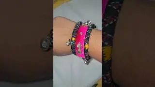 Handmade bangles / হাতে বানানো চুড়ি #handmadebangles #handmade #bangles #craft #shorts