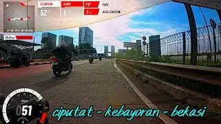 🎬 The Long Loop: Ciputat - Kebayoran - Bekasi | City to City Ride | Vlog 250116