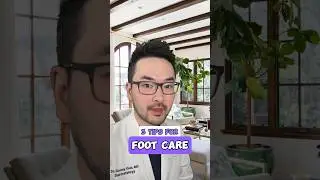 3 tips for foot care 😁 #skincare #dermatology #footcare