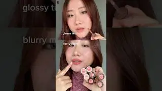 focallure glossy tint vs matte lipstick swatches for daily makeup