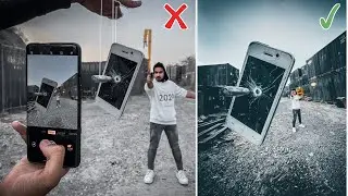 Action Phone Photography With Gun 🔥 #shorts