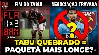 FLAMENGO 1x2 BANGU: A Pior Notícia não foi o Jogo... (Atualização Paquetá)