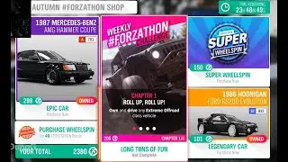 Forza Horizon 4 Weekly Forzathon Challenge - ForzathonShop Hoonigan RS200 - Autumn season Update 37