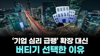 &lsquo;기업 심리 급랭&rsquo; 확장 대신 버티기 선택한 이유