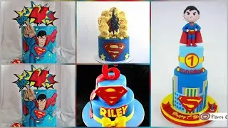 Superman Cake Design/Superhero Cake Design/Cake Decoration Ideas For Boys
