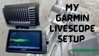 MY GARMIN LIVESCOPE SETUP - ON THE NITRO Z18