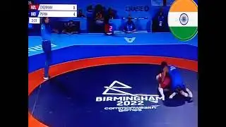CWG Live: Wrestling - Deepak Punia wins