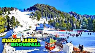 Malam Jabba Snowfall 3 | Swat Valley Views Pakistan |