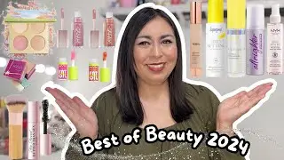 2024 END OF YEAR BEAUTY FAVORITES, SHARING A MIX OF HIGH END AND DRUGSTORE MAKEUP