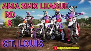 AMA SMX League Rd 8 St. Louis - MX vs ATV Legends