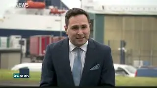ITV Report: P and O Ferries Return To Cairnyan