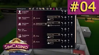 So funktioniert die Mitarbeiterverwaltung 🎰Let's Play Sim Casino #04 [Deutsch]