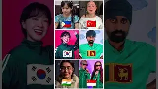 Round and Round - Mingle Game Song | Cover by Chadabin,Hiromi,Sandaru,Mamiko,Anushka,Sezin | #shorts