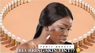 NEW! FENTY BEAUTY EAZE DROP SKIN TINT REVIEW | WEAR TEST | FIRST IMPRESSIONS | IS IT WORTH IT?🧐🤭