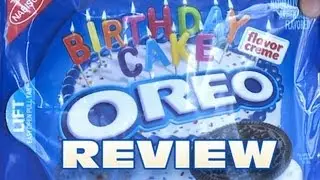 Birthday Cake Oreo Cookies Review: Oreo Oration
